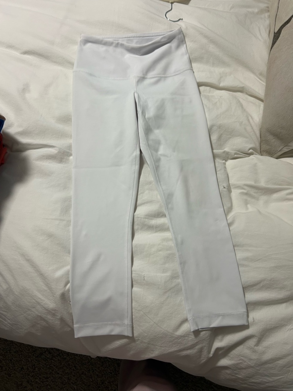 90 Degree By Reflex White High-Waist Leggings